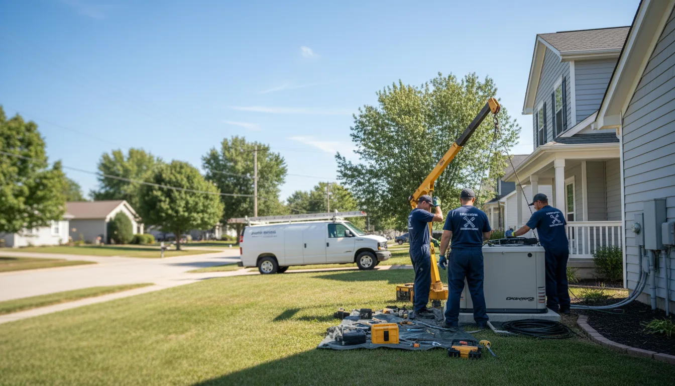Generator Installation in Vernon, AL near me